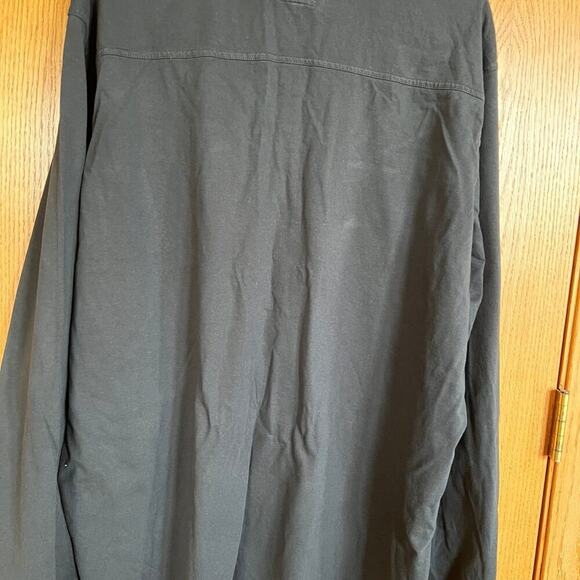 LEVIS black long sleeve henley men's size XXL - Picture 4 of 6